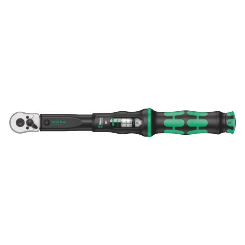 Wera 05075610001 Click-Torque B 1 draaimomentsleutel met omschakelratel, 10-50 Nm