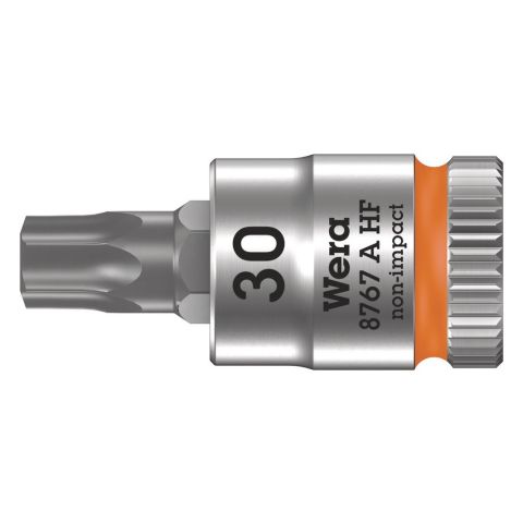 Wera 05003369001 8767 A HF TORX® Zyklop Bitdop met 1/4"-aandrijving, met vasthoudfunctie T30 x 28mm