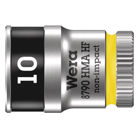 Wera 05003725001 8790 HMA HF Zyklop Hand- en Machinedop, met 1/4"-aandrijving, met vasthoudfunctie 10 x 23mm