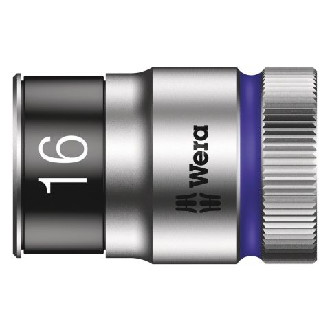 Wera 05003736001 8790 HMC HF Zyklop Hand- en Machinedop met 1/2"-aandrijving met vasthoudfunctie 16 x 37mm