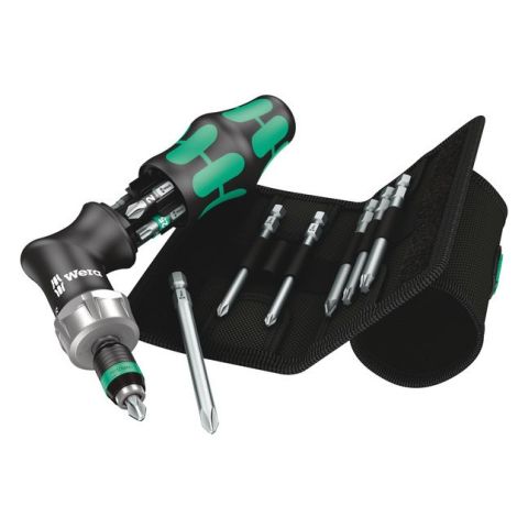 Wera 05051031001 Kraftform Kompakt Pistol RA 4, 13‑delig
