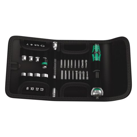 Wera 05051045001 Kraftform Kompakt Zyklop Speed, 26‑delig