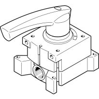 FESTO 3514710 Handventiel VHER-H-B43C-G14