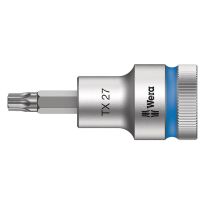 Wera 05003832001 8767 C HF TORX® Zyklop Bitdop met 1/2"-aandrijving, met vasthoudfunctie TX 27 x 60mm