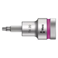 Wera 5003830001 8767 C HF TORX® Zyklop Bitdop met 1/2"-aandrijving, met vasthoudfunctie TX 20 x 60mm
