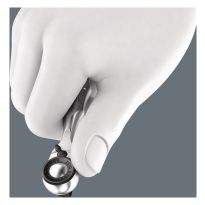 Wera 05003793001 8008 A Zyklop Mini 3 ratel met 1/4"-aandrijving