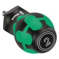 Wera 05008854001 355 PZ kruiskop Stubby/carburateurschroevendraaier PZ 2 x 25mm