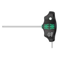 Wera 05023334001 454 HF T-greep zeskant-schroevendraaier Hex-Plus met vasthoudfunctie 3 x 100mm