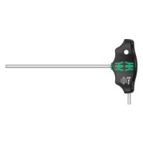 Wera 05023339001 454 HF T-greep zeskant-schroevendraaier Hex-Plus met vasthoudfunctie 4 x 150mm