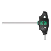 Wera 05023352001 454 HF T-greep zeskant-schroevendraaier Hex-Plus met vasthoudfunctie 8 x 150mm
