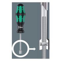 Wera 05029465001 395 Dopschroevendraaier Holle Schacht 10 x 80mm