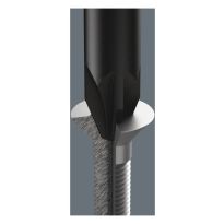 Wera 05030116001 1555 PZ ESD Kraftform Micro Pozidriv-Schroevendraaier PZ 1 x 80mm