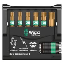 Wera 05057415001 Bit-Check 7 TX Diamond 1, 7‑delig