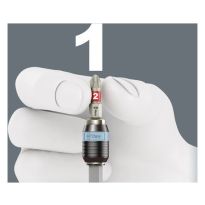 Wera 05071100001 3888/4/1 K Rapidaptor universele bithouder, RVS 1/4 x 50mm