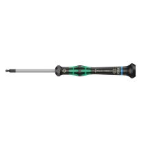 Wera 05118094001 2052 Kraftform Micro Binnenzeskant-Kogelkop Schroevendraaier 2,5 x 60mm
