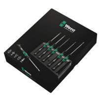 Wera 05118150001 2035/6 A Micro-schroevendraaierset + houder, 6‑delig