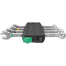 6003 Joker 4 set 1 ringsteeksleutelsset, 4-delig Wera