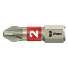 Wera 05071011001 3851/1 TS Bits Phillips, RVS PH 2 x 25mm