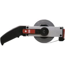 Rolmaat met stalen frame wit 20mx13mm meetbegin B Flextop standaard BMI