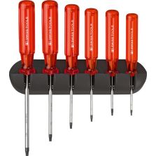 Schroevendraaierset 6-delig Torx in wandhouder Classic PB Swiss Tools
