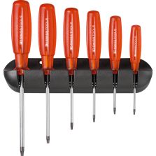 Schroevendraaierset 6-delig Torx in wandhouder Multicraft PB Swiss Tools