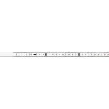 Bandmaat wit 2mx13mm zelfklevend LNR-SK BMI