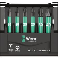 Bitset Bit-Check 6 TX Impaktor 1 Wera
