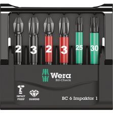 Bitset Bit-Check 6 Impaktor 1 Wera