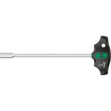 Dopsleutel met T-greep 6-kant 9x230mm Wera