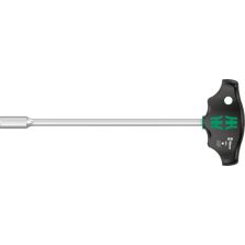 Dopsleutel met T-greep 6-kant 10x230mm Wera