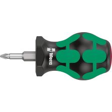 Schroevendraaier Stubby PH01x 25mm Wera