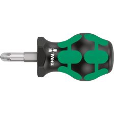 Schroevendraaier Stubby PZ3x 25mm Wera
