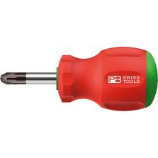 Schroevendraaier Stubby PZ2x 35mm SwissGrip PB Swiss Tools