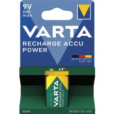 Batterij RECHARGEABLE accu E-block 9V 200mAh VARTA