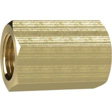 Verbindingsmof met binnendraad messing 22mm SW14mm RIEGLER