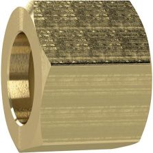 Wartelmoer messing 6-kant G1/4" voor tule slang-binnen-Ø 4/6mm RIEGLER