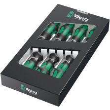 Dopsleutel- schroevendraaierset HOLO 7-delig Wera