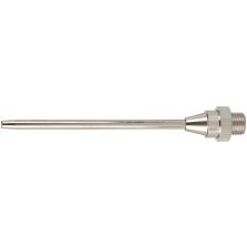 Verlengstuk voor blaaspistool messing recht M12x1,25 150mm RIEGLER