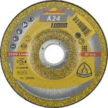 Afbraamschijf gebogen A24 extra 115x6mm KLINGSPOR