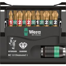 Bitset Bit-Check 12 Diamond 1 Wera