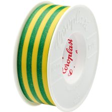 Isolatieband 302 10mx15mm groen/geel Coroplast