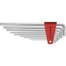 Haakse inbussleutelset in kunststof box 9-delig 1,5-10mm lang PB Swiss Tools