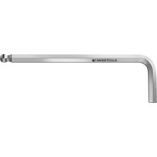 Haakse inbussleutel DIN 911 kogelkop 6mm PB Swiss Tools