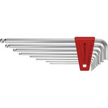 Haakse inbussleutelset in kunststof box 8-delig 1,5-8mm lang kogelkop PB Swiss Tools