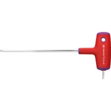 T-greep schroevendraaier met zijaandrijving 4x150mm kogelkop PB Swiss Tools