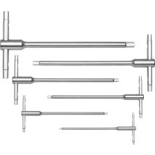 T-greep schroevendraaier-set met schuifgreep 5-delig 2,5-6mm PB Swiss Tools
