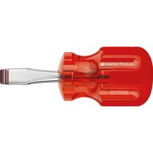 Schroevendraaier Stubby gleuf 6,5x1x30mm Classic PB Swiss Tools