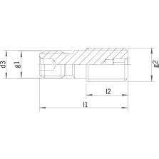 Aantrekbout deksel SK40-M16 S20x2 HAIMER