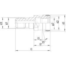 Aantrekbout Ott SK50-M24 met binnendraad HAIMER