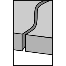 Reciprozaagblad voor nat hout rechte, snelle snedes 150x4,2mm 6TPI ongelakt pak 3 stuks